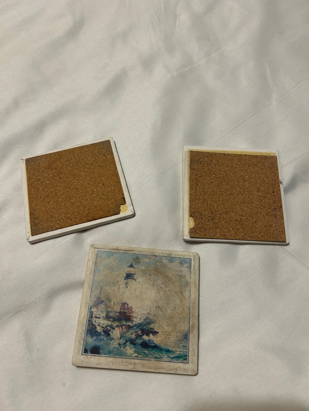 Lighthouse Absorbastone coasters - Picture 4 of 5